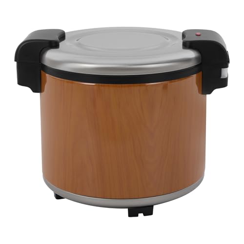 23L/6Gal Electric Rice Warmer, Commercial Stainless Steel Food Warmer, Warm Function Only, for Restaurant Party