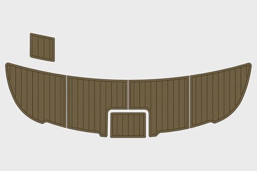 2013-2014 Chaparral 370 Signature Non-Slip Boat Faux Teak Sea Deck Style