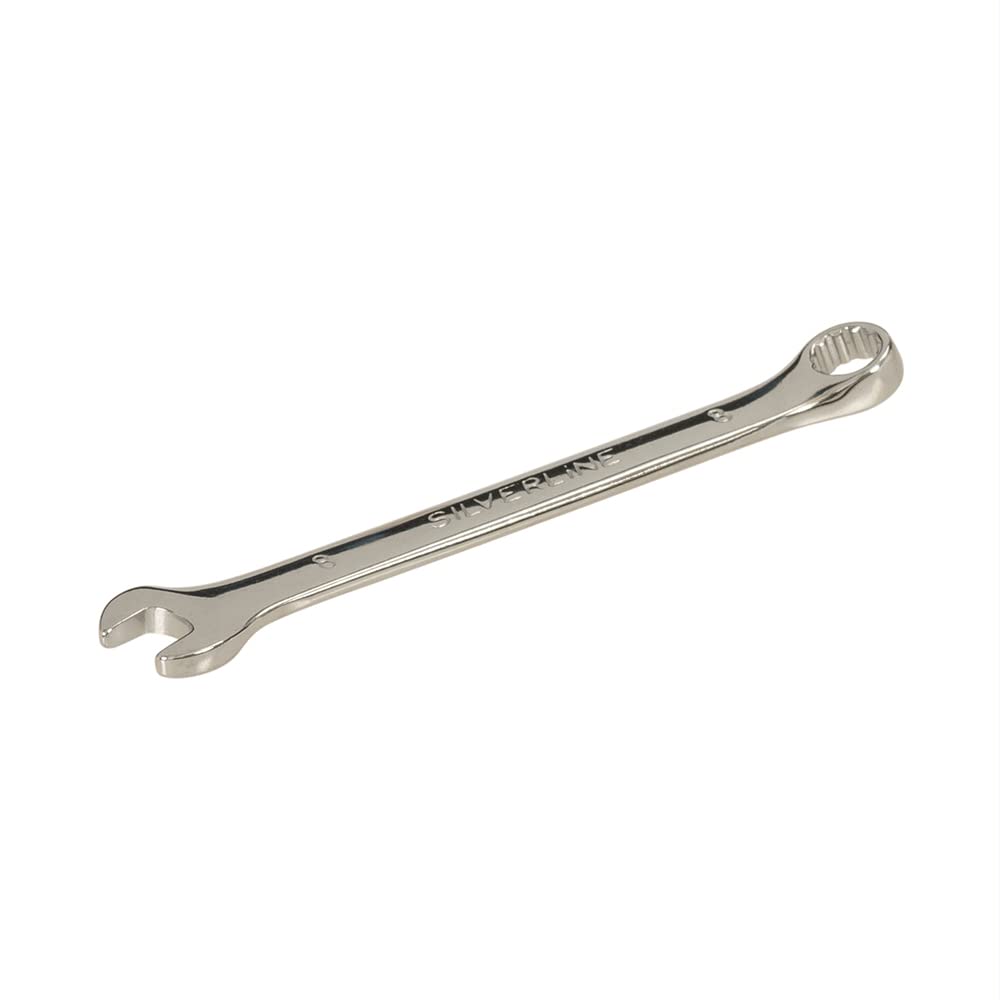 Silverline White Ls09 Combination Spanner 9 Mm