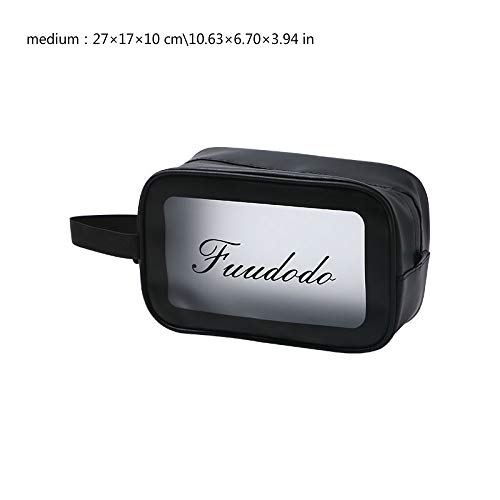Preisvergleich Produktbild Gefrostete Perspektive PVCKosmetiktasche Tragbare ReiseReiseSpeicherKulturbeutelhängende BadezimmerSpeicherTasche