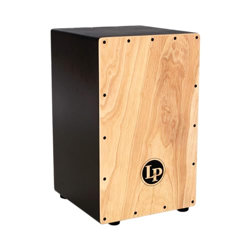 Cajón Latin Percussion LP1432 Matador une finition naturelle et noire