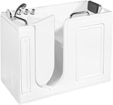 Bestseller No. 2 – Empava 53 inch White Walk-in Bathtub