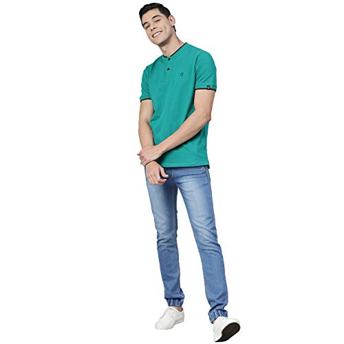 Image of Urbano Fashion Men's Mid Rise Slim Fit Jeans