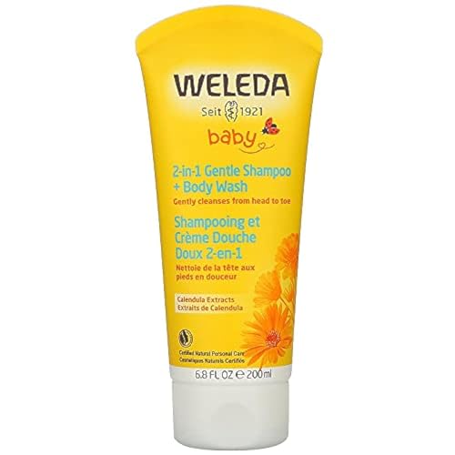 Weleda - Caléndula champú y body wash 200.ml x 2.(pack de 2)