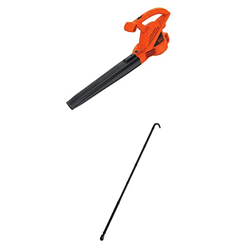BLACK+DECKER Electric Leaf Blower, 7-Amp with Quick Connect Gutte...