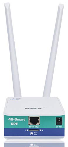 Image of Kathariyas RMX Jio Router WiFi 4G Dongle Device, Support All sim Cards, Speed Upto 150Mbps, Support DVR, NVR, WiFi Camera (Airtel, Vodafone, Jio) (4G Router)
