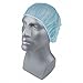 CONDOR 23KX12 Bouffant Cap, PP, 21 in, Blue, PK1000