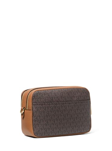 Image of Michael Kors Bryant Medium Double Zip Chain Camera Crossbody Bag