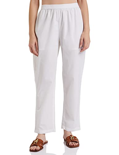 Image of Amazon Brand - Myx Women's Cotton Slim Pants (Available in Plus Sizes)