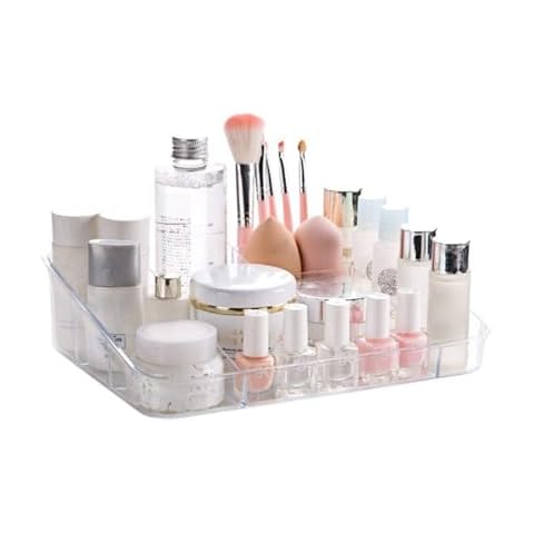 SUNFICON Makeup Tray Organiser for Cosmetics Cover