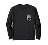 Pocket Calatheas Pflanzenliebhaber Blumengärtner Gartenarbeit Langarmshirt