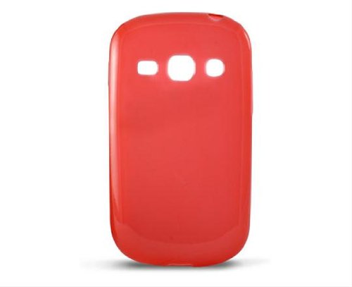 KSIX b8501ftp06 – Flexible Case for Samsung Galaxy Fame, Red