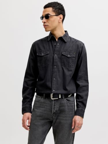 Image of Jack & Jones Men's Jjesheridan Shirt L /S Noos Jjesheridan Shirt L /S Noos (Pack of 1)