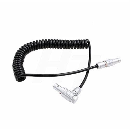HangTon Timecode Sync Jam Cable for RED ARRI Alexa SXT LF Mini Camera Ambient Nano Lockit Sound Devices 688 Audio Recorder 0B 5 Pin to 5-Pin Right Angle - Image 3