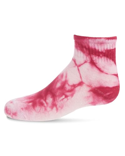 MeMoi Tie Dye Mid-Cut Cotton Blend Socks 3-Pack2