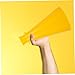 Kisangel 2pcs Football Noise Makers Cheer Megaphones for Sports Parties Speaker Bright Design