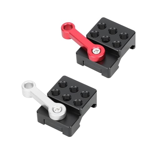 Aluminiowy zacisk szybkiego zwalniania z gwintem 1/10.2 cm do klatki aparatu, monitora, akcesoria do klatek szybkiego zacisku