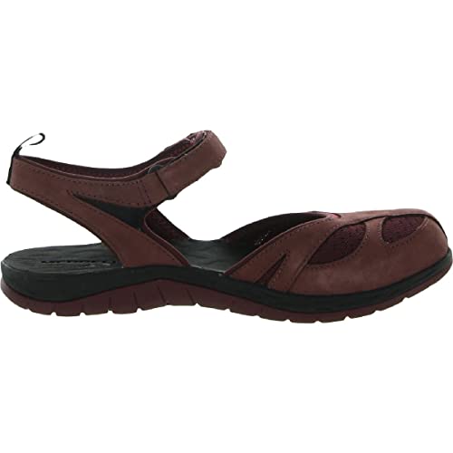 Merrell Womens Siren Leather Slip On Slingback Sandals Red 6 Medium (B,M) #TOP1
