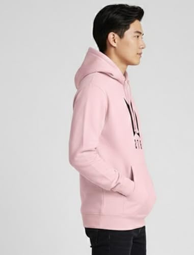 Image of Unisex Fleece Hoodies with Pockets Hooded Neck Full Sleeves Regular Fit BTS Printed Theme and Standard Length