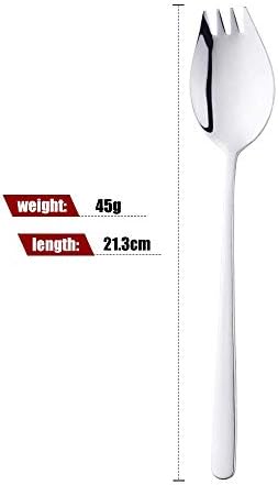 Salad Server Salad Spoon Spoon Made of 304 Stainless Steel,Dishwasher Safe(2 Pieces)