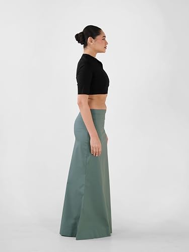 Image of I AM BY DOLLYJAIN D'coat Simple with Extender Length Adjustable for Women - 99% Cotton, 1% Lycra Stylish Lightweight Coat for Casual and Formal Wear