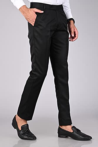 Image of Formal Pants for Men | Men's Slim fit Formal Pant Combo | Non Stretchable Trouser | Office wear Trousers