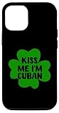 Photo Gallery custodia per iphone 12/12 pro kiss me i m cubano - costume da san patrizio Photo Gallery custodia per iphone 12/12 pro kiss me i m cubano - costume da san patrizio