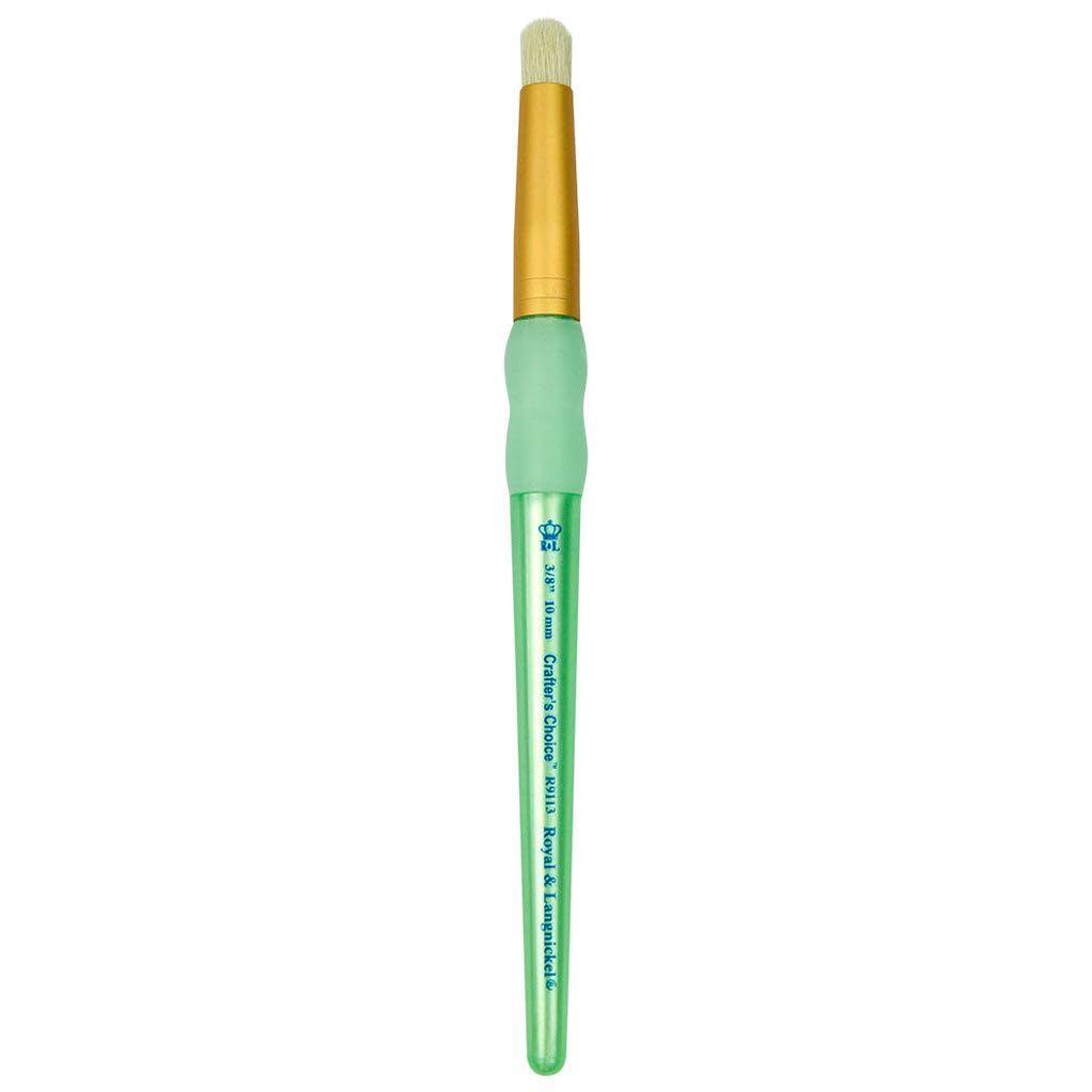 Crafter's Choice - Cepillo para Estarcido de cerdas Blancas, 5/8 Pulgadas de Ancho -R9113-5/8