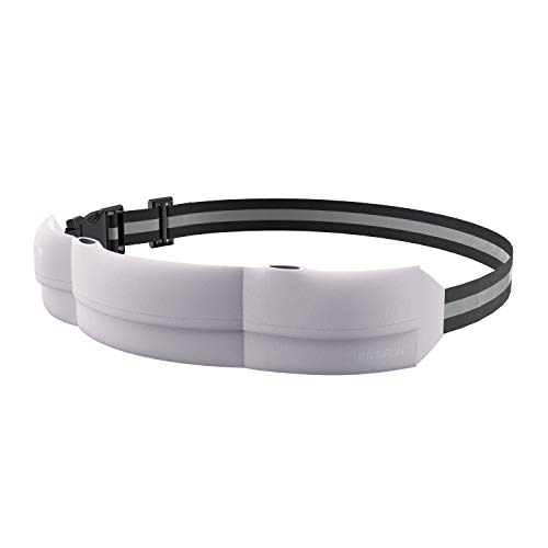 PROIRON Riñonera Running Deportiva, cinturón Correr, riñonera Deporte Hombre Mujer con Agujero del Auricular, Tiras Reflectantes y Correa Ajustable para iPhone Galaxy