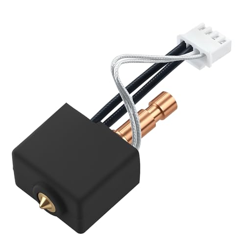 Hotend Kit for Anycubic Kobra S1 & Kobra S1 Combo Upgraded Replacement Hotend Assembly with 0.4mm Brass Nozzle Fast Heating & Stable Extrusion 3D Printer Accessories