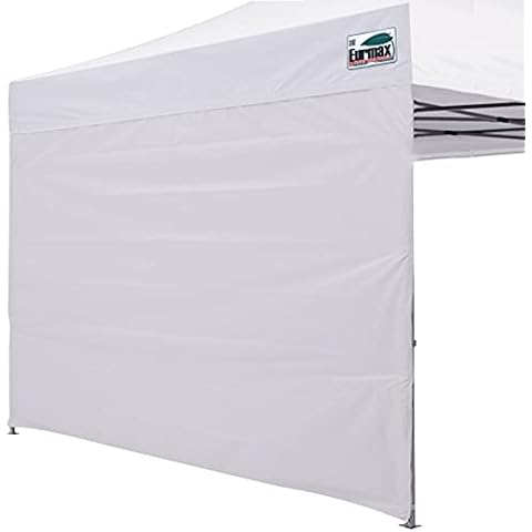 Eurmax USA Instant Canopy SunWall 10x10 Canopy Wall Sidewall Canopy Tent Sidewalls for Pop Up Canopy Tent,1 Pack Sidewall Only (White) Cover