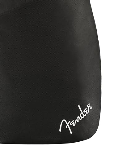 Image of Fender Electric Guitar Gig Bag, Padded Guitar Case with a Comfortable Two-Piece Handle and Ergonomic Backpack Straps, Black (Pack of 8)