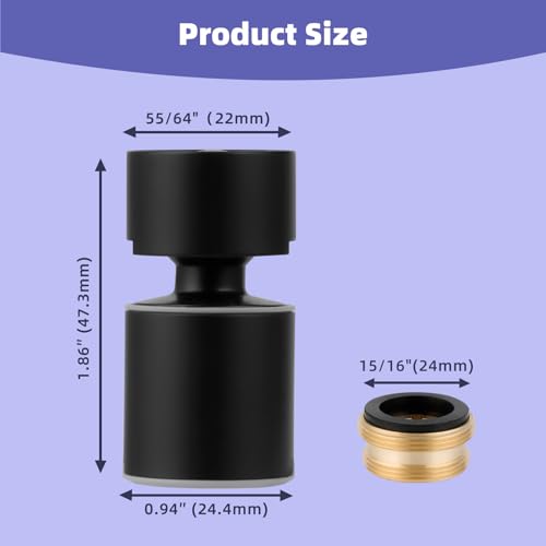 Aérateur de robinet orientable pour simplifier la vaisselle - 7