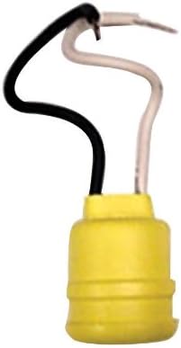Daniel Woodhead 600 Watertite Pigtail Lamp Socket, 14 AWG Conductor, 15A/600V
