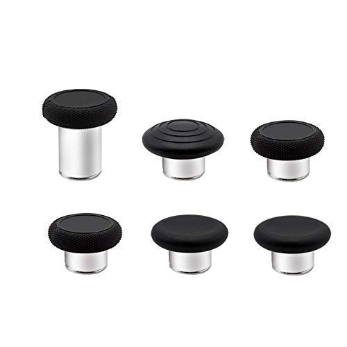 Kewthaw Elite Series 2 Thumbsticks,Metal Magnetic Swap Joysticks Analog Stick Grips Replacement for Xbox one Elite Series 2 Controller 6 PCS
