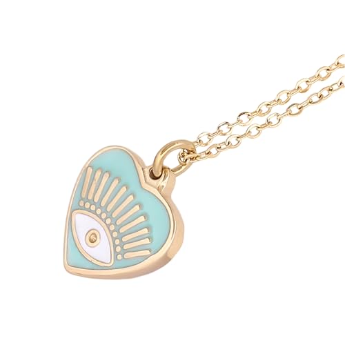 Collier cœur Turc bohémien porte-bonheur idéal pour offrir à Noël