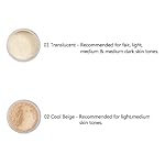 2 Pack PHOERA Setting Powder,Control Oil Brighten Skin Color Cover Blemish Whitening Face Makeup Lasting,Velour Powder Puff (102 Cool Beige) - Image 2