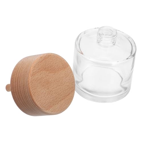 Anneome 1個 アロマボトル 両面熱伝導テープ クリーム スケープ フラワーポットホルダーソーサー キーナット 皿 グリップ パラ 鉛 ワイプ 頑丈な鉢植えのホルダー 導電性 ガラス 白い