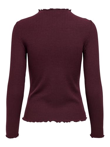 ONLY Top Mujer ONLEMMA Top, Marrón Madder Brown, L