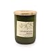Paddywax Candles Eco Collection Soy Wax Blend Candle in Glass Jar, Medium- 8 Ounce, Cedarwood & Moss