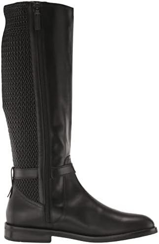 Cole Haan Women's CLIVE Stretch Knee Boot, Black Leather, 5.5 | Image 5