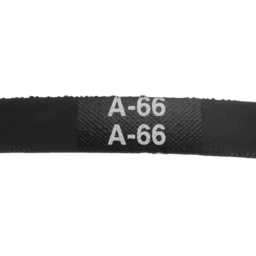 Image of uxcell 3pcs A66 or 4L680 Classic Wrapped Rubber V-Belt, 66 inch(1676mm) Inside Circumference, A Profile V Belt