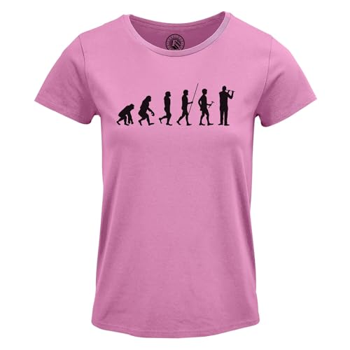 Flûte Bansuri t-shirt femme col rond vêtement musique instrument de musique