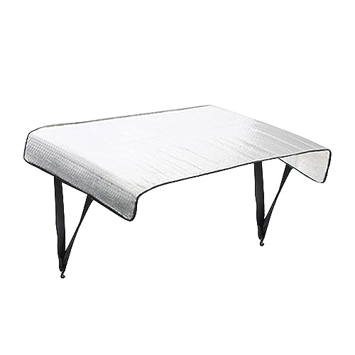 Wswqop Capa Protetora para Ar Condicionado, Capa para Ar Condicionado, Película de Isolamento Térmico, Proteção Contra Poeira para Janelas com Gancho