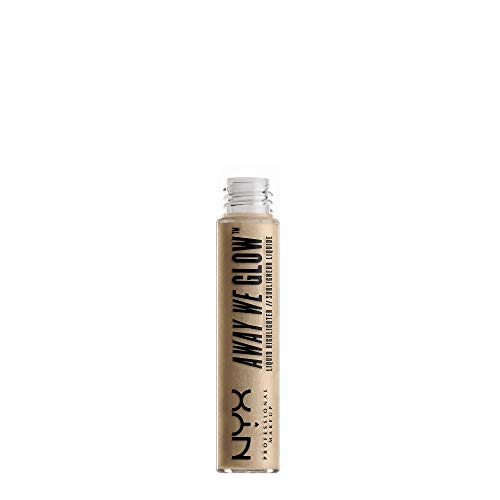 Nyx Professional Makeup Away We Glow Liquid Highlighter, Daytime Halo, 0.22 Fluid Ounce #TOP1