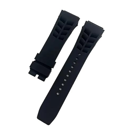 Bracelet montre silicone compatible Richard Mille caoutchouc 25x20