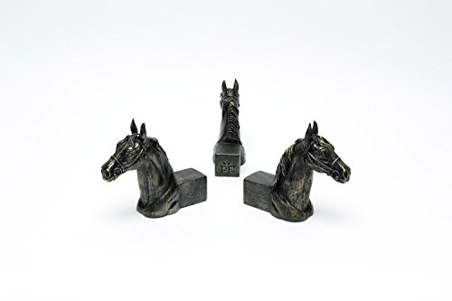 Plant Pot Feet - Bronze Horse Head (Set of 3) - Image 4