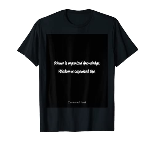 Immanuel Kant Zitat T-Shirt T-Shirt Wissenschaft T-Shirt Immanuel Kant Zitat T-Shirt T-Shirt Wissenschaft T-Shirt