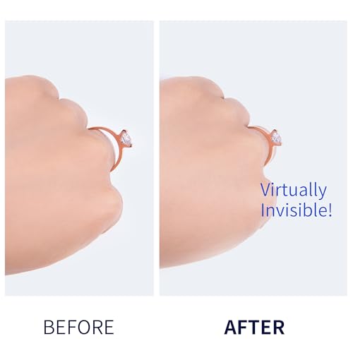 eletiuo 9 pack filled goldsilver metal ring guardinvisible ring size adjuster set for loose ringsring guardring sizerfit for men and women rings