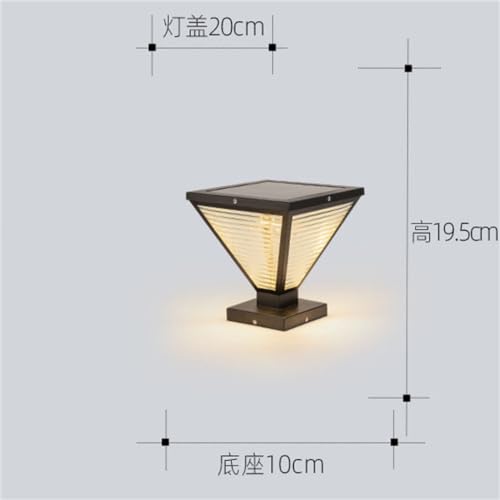 Lampe frontale conique pour sécuriser votre porte et clôture de villa - 2